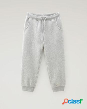 Pantalone grigio in felpa con taschini sul retro 10-16 anni