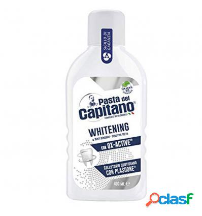 Pasta del capitano colluttorio 400 ml whitening