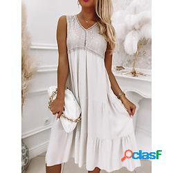 Per donna Vestito casual Abito senza maniche Abito largo