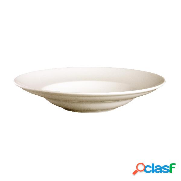 Piatto Pasta rotondo in New Bone Porcelain SPRING 27 cm 6