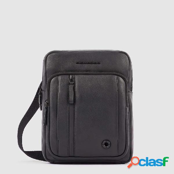 Piquadro w117 borsello porta ipad® charlie nero