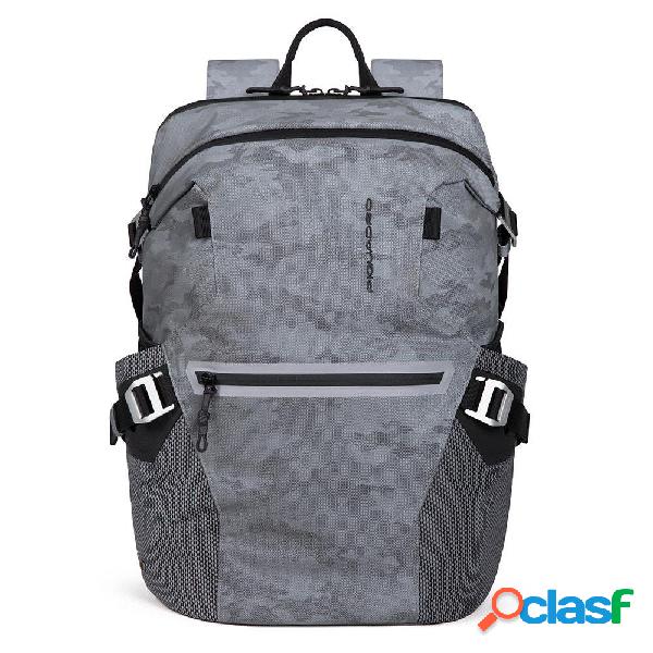 Piquadro zaino grance porta pc/ipad grigio
