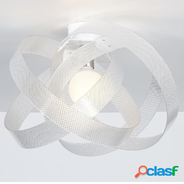 Plafoniera da soffitto in metacrilato Trasparente Ø56xh31