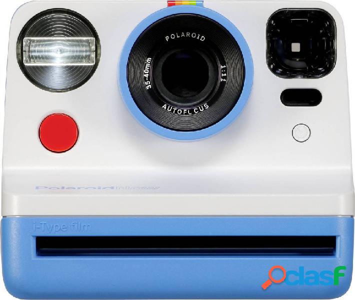 Polaroid Now i-Type Fotocamera istantanea Blu, Bianco con