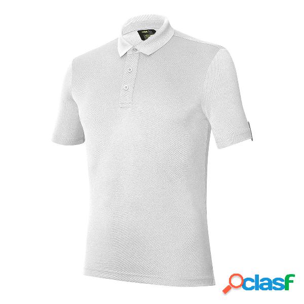 Polo Zero Rh Techno Piquè (Colore: jacuti white, Taglia: L)