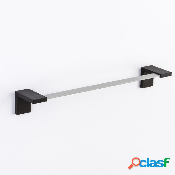 Porta asciugamano cm 45 in gel poliuretanico e acciaio mod.