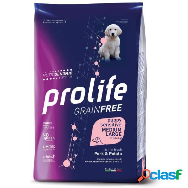 Prolife Grain Free Puppy Sensitive Maiale e Patate