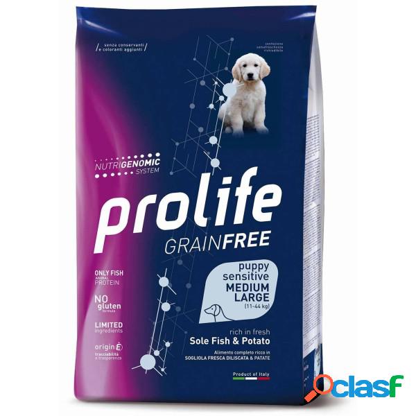 Prolife Grain Free Puppy Sensitive Sogliola e Patate