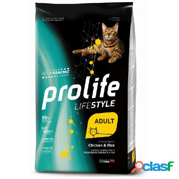 Prolife - Prolife Adult Pollo E Riso Per Gatti Adulti