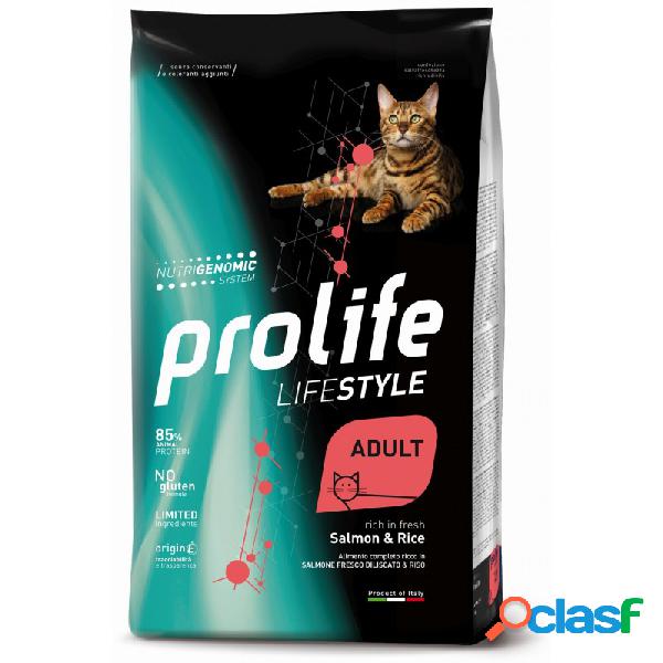 Prolife - Prolife Adult Salmone E Riso Per Gatti Adulti
