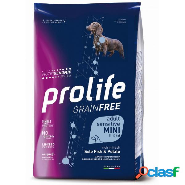 Prolife - Prolife Adult Sensitive Mini Grain Free Sogliola E