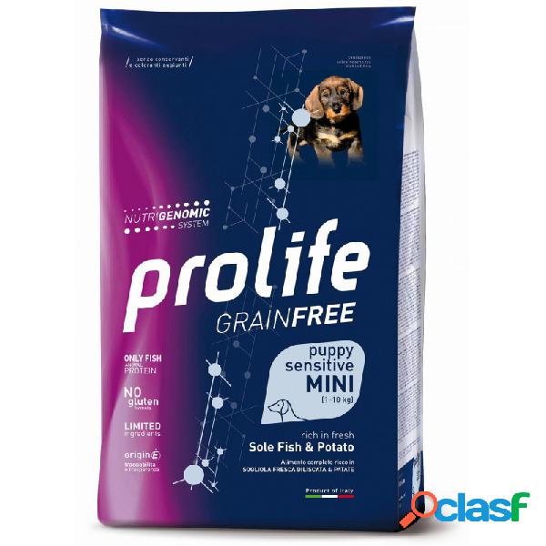 Prolife - Prolife Puppy Sensitive Mini Grain Free Sogliola E