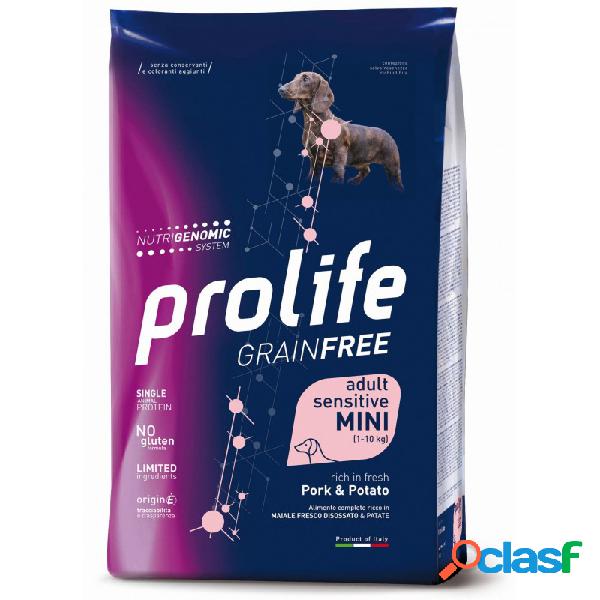 Prolife - Prolife Sensitive Grain Free Mini Con Maiale E