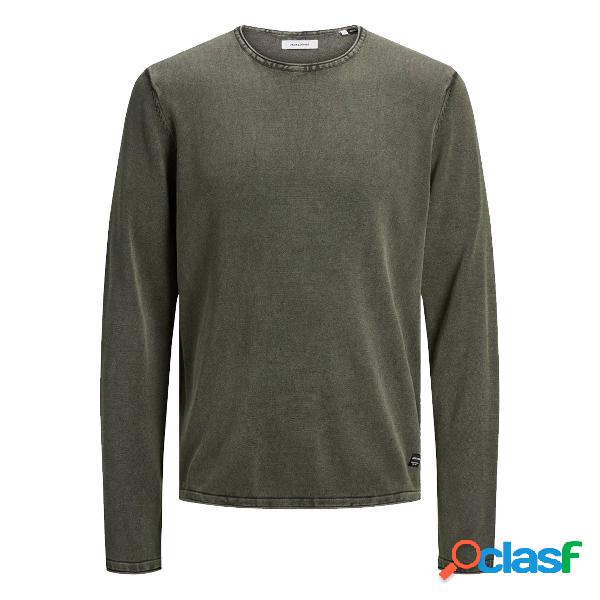 Pullover girocollo Jack & Jones (Colore: Dusty Olive,