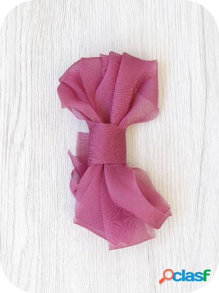Referenza Nastro Seta Chiffon 6 Orchidea alto 2.5 cm - 1 pz.
