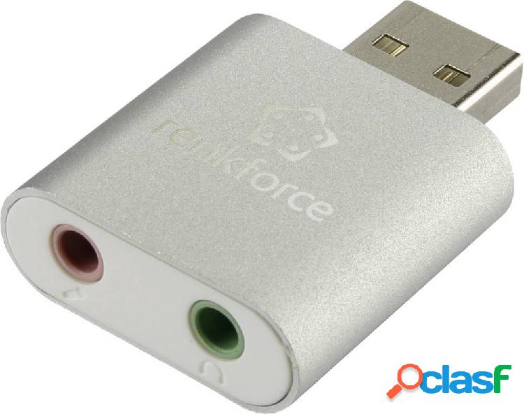 Renkforce Scheda audio esterna collegamento esterno per