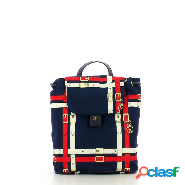 Roberta Di Camerino ZAINO Y39 C06020Y76 Y39 BLU/ROSSO/PANNA