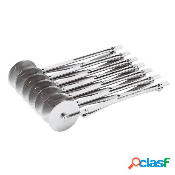 Rullo Taglia Pasta Estensibile Gr830 Lame Liscie Inox, peso