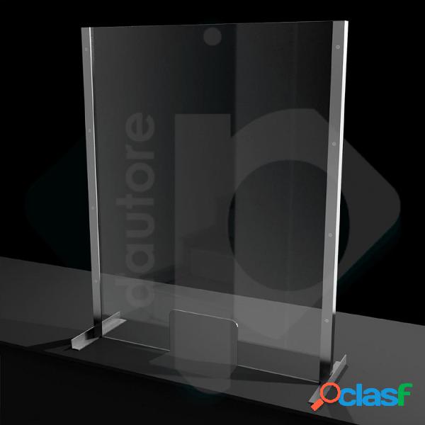 Schermo Protettivo parafiato larghezza 150 cm in plexiglass