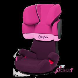 Seggiolino Auto Cybex Solution X-Fix Silver Purple Rain