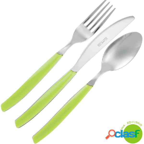 Servizio Posate CROMOTERAPIA ARMONIA 24 pezzi acciaio inox e