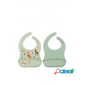 Set 2 Bavaglini In Silicone A Little Lovely Company Amici