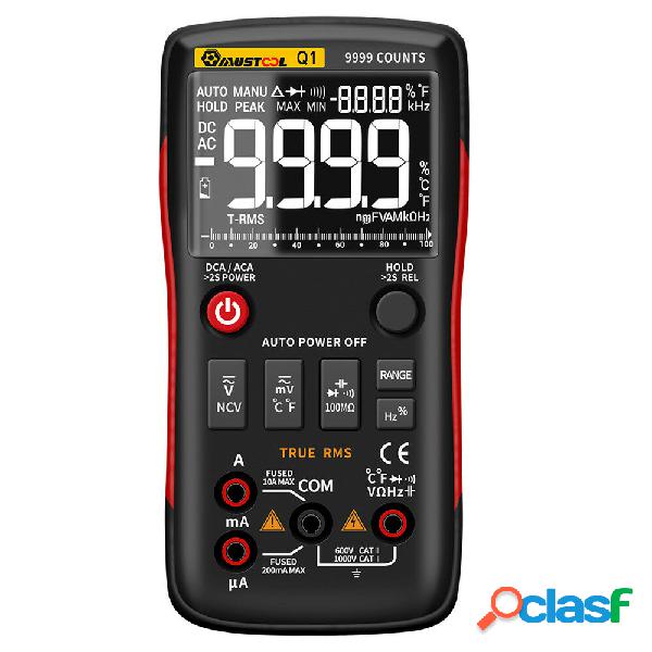 Sgabello Q1 Digitale Multimetri 9999 Tester analogico True