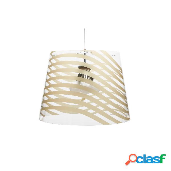 Sospensione lampadario con paralume Ø66xh53cm - peso 4,40