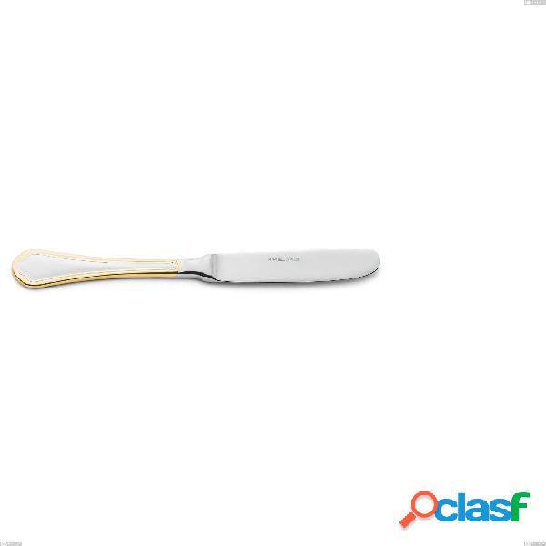 Spalmaburro Domus Oro, acciaio 18-10, oro 24 carati lucido,