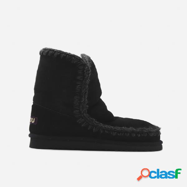 Stivaletto eskimo 24 in camoscio