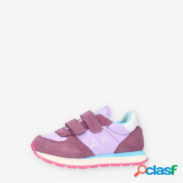 Sun 68 Girl's Ally Solid Nylon (Baby) Sneakers lilla