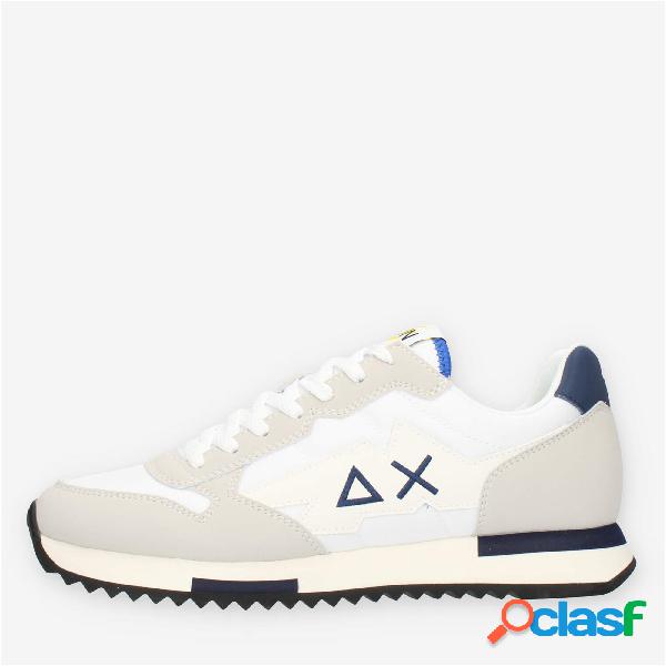 Sun 68 Niki Solid Sneakers bianche e grigie