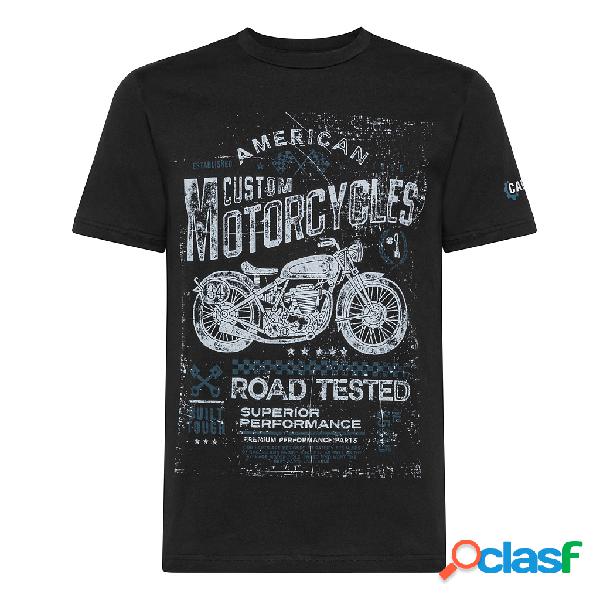 T-shirt Carburo AMERICAN Nero