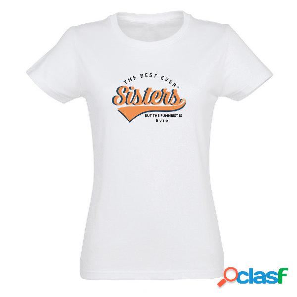 T-shirt Personalizzata - Donna - Bianco - XXL