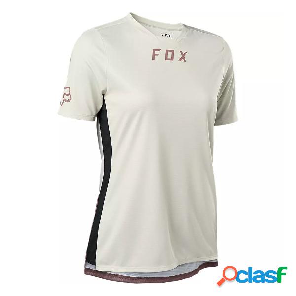 T-shirt ciclismo Fox Defend W (Colore: bone, Taglia: S)