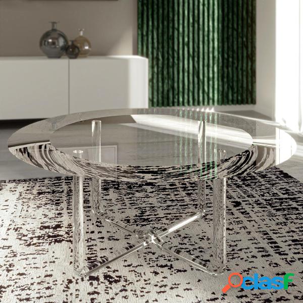 Tavolino Rotondo Essence Forma svasata diametro 90xh33cm -