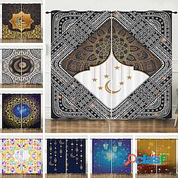 Tende Decorative Ramadan 2 Pannelli Tende Oscuranti Tende