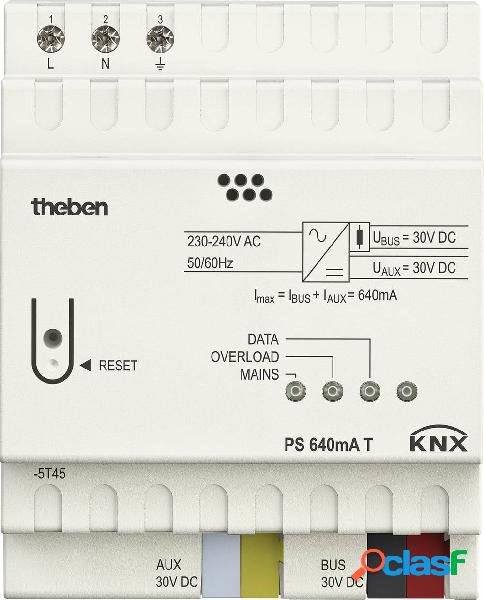 Theben 9070958 Alimentatore PS 640 mA T KNX