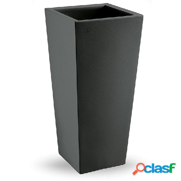Vaso Genesis Quadrato Antracite - Vasi da esterni