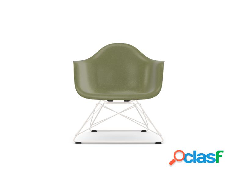 Vitra Eames Fiberglass LAR - Poltroncina Basamento Bianco