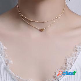 Womens necklace Outdoor Fashion Necklaces Heart