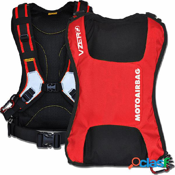 Zaino Airbag Motoairbag vZero Plus Rosso con Fast Lock