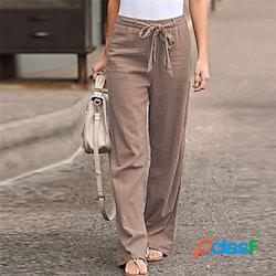 abbigliamento donna primavera autunno pantaloni casual in