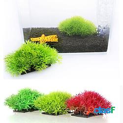 acqua erba plastica corta larga pianta simulazione piante
