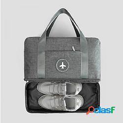 borsa da viaggio pieghevole borsa da scarpe impermeabile di