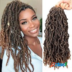 capelli alluncinetto 18 pollici soft locs dea locs capelli