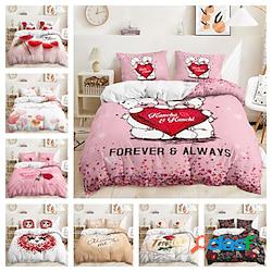 cerimonia di nozze di san valentino amore copripiumino set