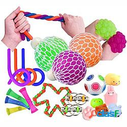 giocattoli sensoriali 20pcs giocattoli di agitazione