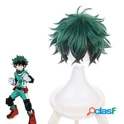 izuku midoriya parrucca mask my hero academia deku cosplay