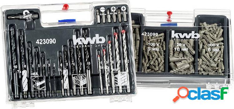 kwb 423090 Kit elementi di fissaggio Contenuto 300 pz.